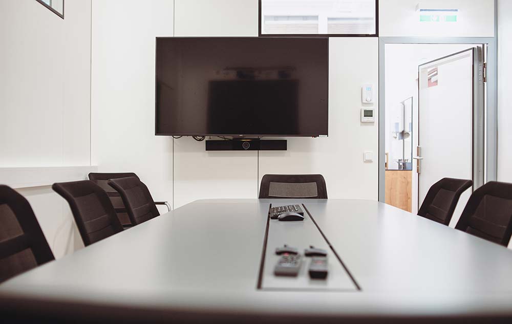 Moderner Besprechungstisch